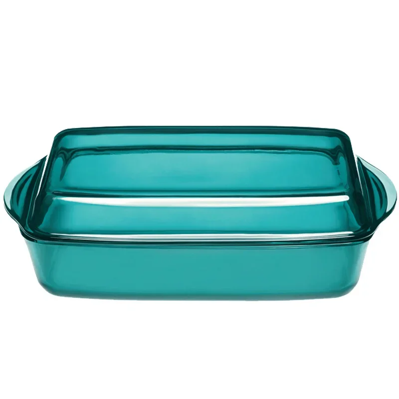 

Glass microwave oven baking pan