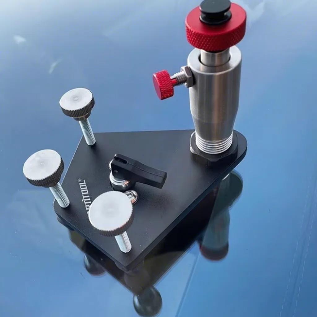 

Car Glass Repair Kit Car Windshield Crack Scratch Repair Kit Injector with Stand