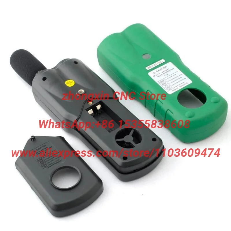 MASTECH MS6300 Digital Multifunction Environment Meter Temperature Humidity Sound Level Air Flow Tester Illuminometer Anemometer