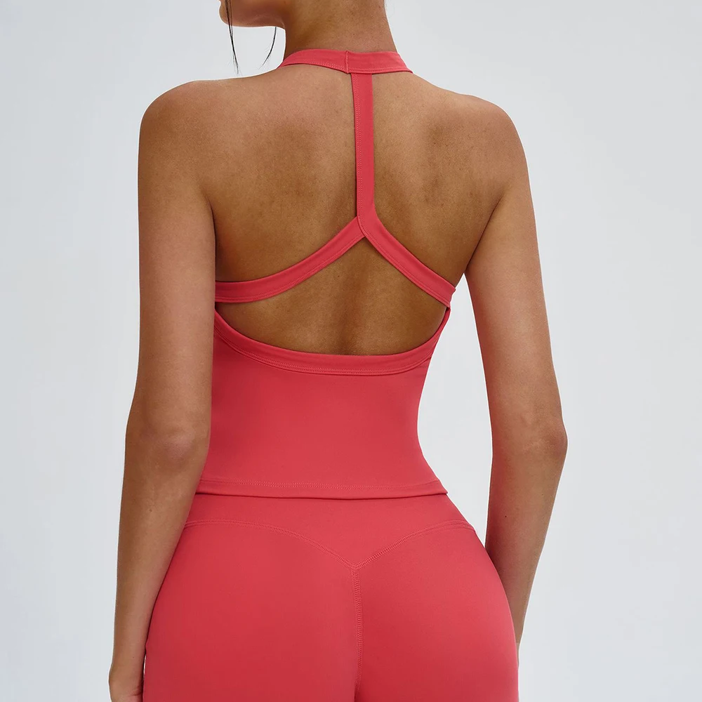 High-intensity Fitness Bra Workout Tops Gym Underwear Fitness Sports Bras Athletic Sport Bra Women Backless Gym Yoga Crop Top