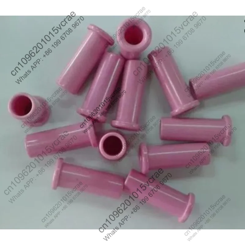 10pcs over coil porcelain eye small outer diameter 9* total length 26* inner hole 6.5 porcelain ring wire mouth