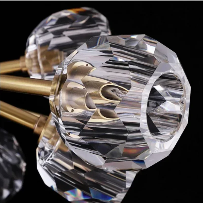 Modern crystal ball ceiling Lighting LED Light For Living Room Dining Room Bedroom Indoor Light Fixtures Ceiling lamp