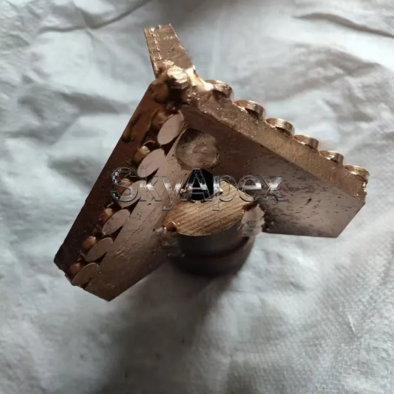 1PC Three Wing Tungsten Carbide Drill Bit With Middle Octagonal Connection For Non Coring Hole Opening In Soil Weathered Rock
