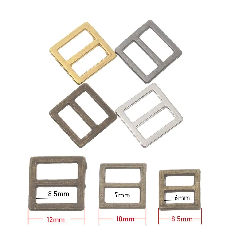 20/40 pièces 6/7/8.5mm 4 couleurs jouets en peluche boutons de ceinture sacs de poupée accessoires poupées à monter soi-même boucles boucle Tri-glisse