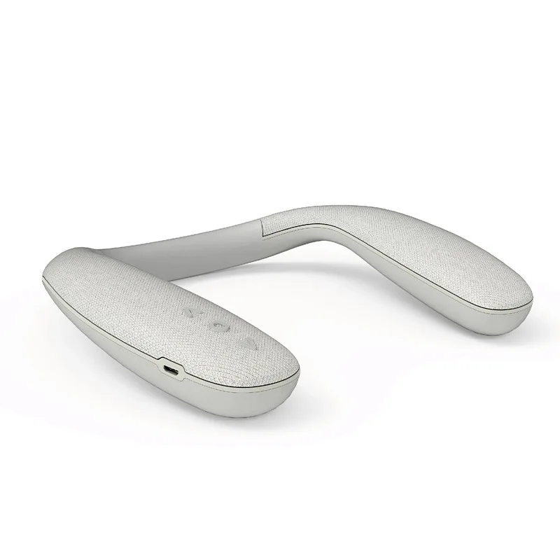 

Новые Bluetooth-колонки с шейным ремешком, беспроводные портативные колонки для дома и улицы, 10 часов работы, истинный 3D-стереозвук с микрофоном