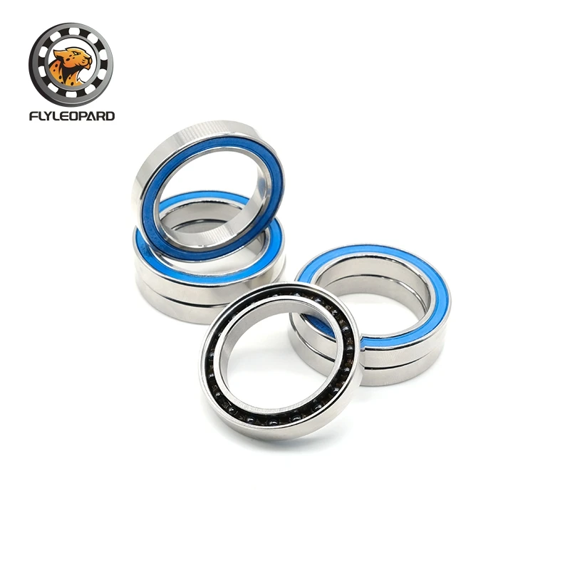 S6806RS Stainless Steel Hybrid Ceramic Bearing 30*42*7 mm ABEC-7 1PC Bicycle Bottom Brackets S6806 2RS Si3N4 Ball Bearing