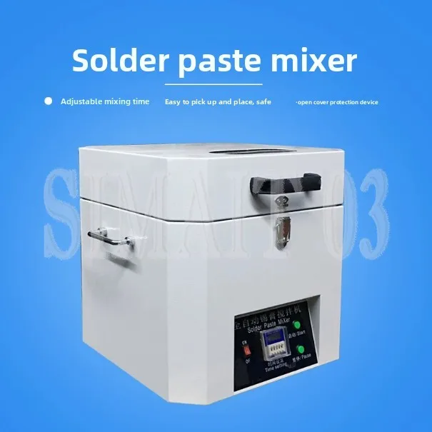 Automatic Solder Paste Mixer, Adjustable Speed Non-Standard Mixer, Industrial Solder Paste Blending Machine for SMT Production