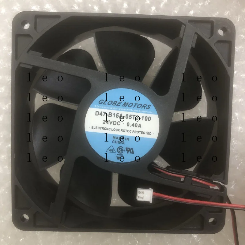 Nuevo ventilador de refrigeración con inversor de 2 cables BB para Globe Motors D47-B15A-05T3-100 24V 0.40A # QW