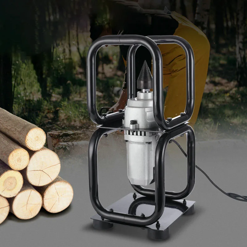 Small Electric Fully Automatic Motor Chopping Machine for Household Chopping Firewood Drill Bits