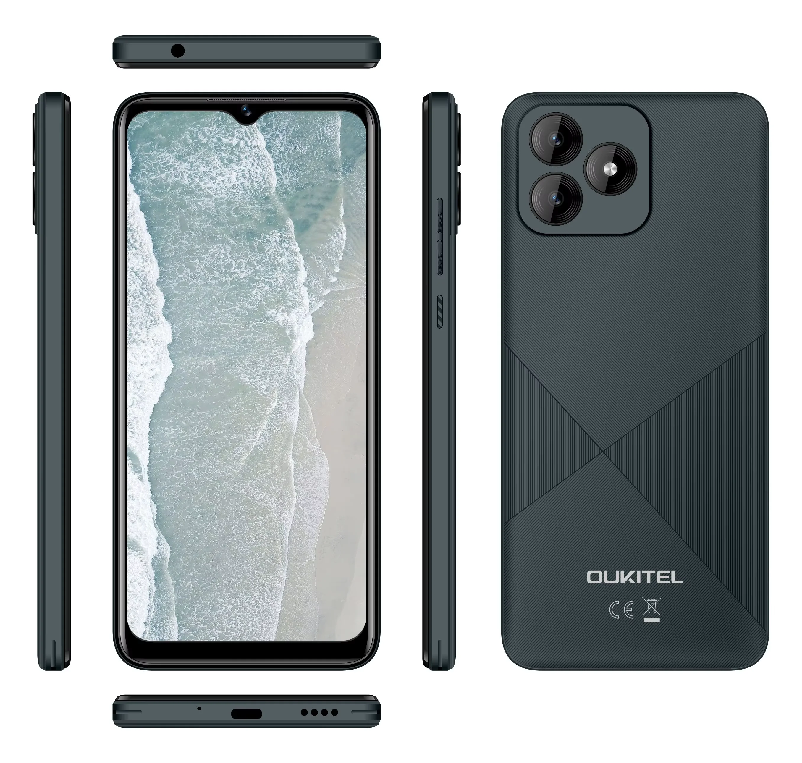 Oukitel C53 スマートフォン 6.6インチ クリアディスプレイ 13MP 電話