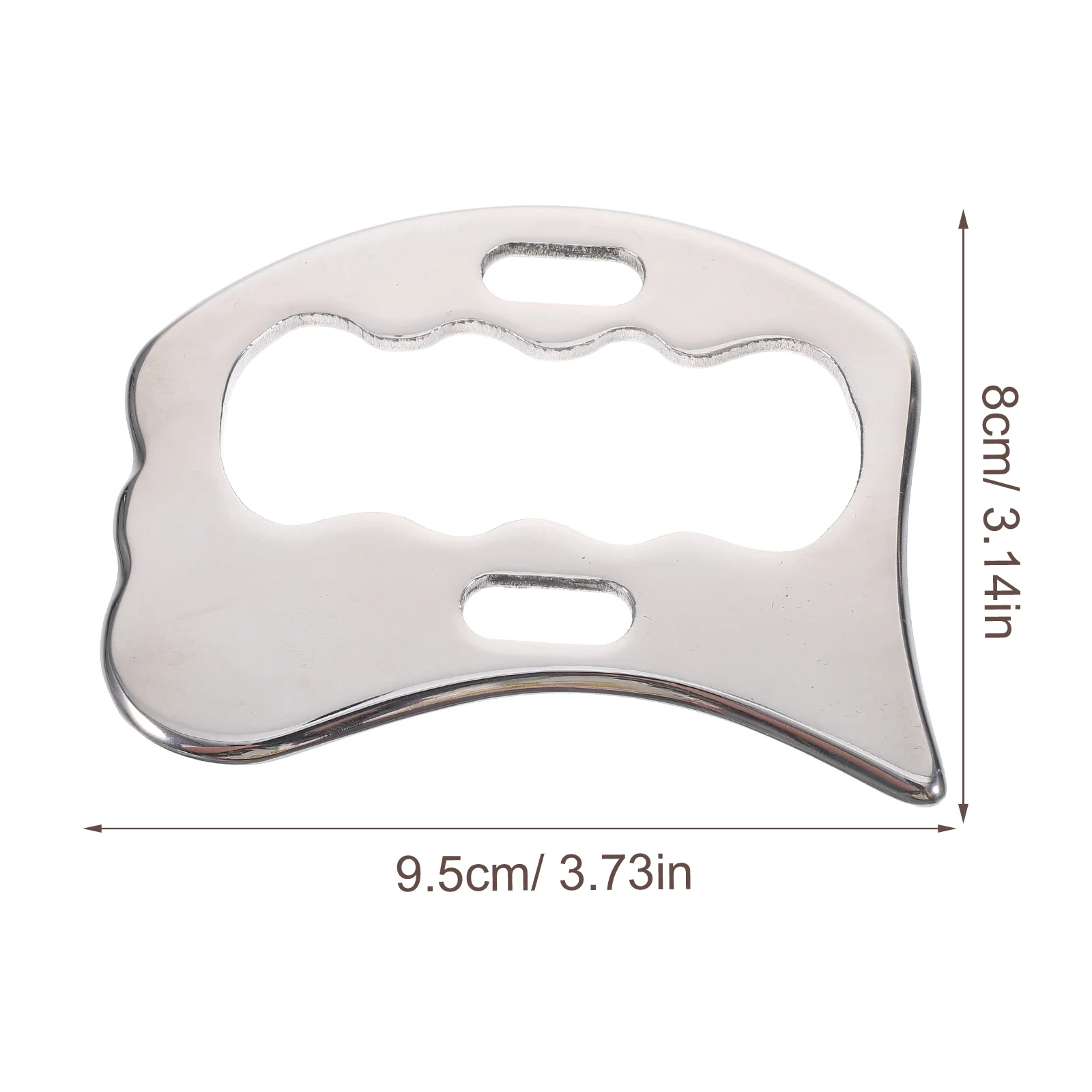 Scraping Massage Board Guasha Board Body Scraping Massage Tool Stainless Steel Scraper Massager Blades For Back Legs