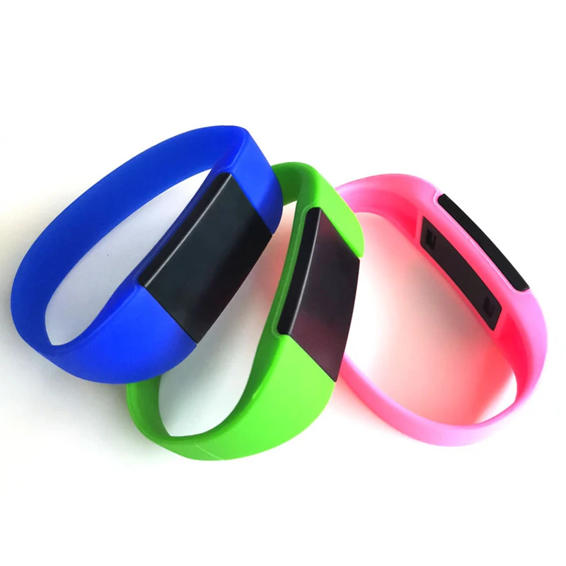 10Ps T5577 EM4305 NFC Armband Token Wiederbeschreibbare Beschreibbare Rewrite 125khz Duplizierer Silikon RFID Armband Access Control Karte