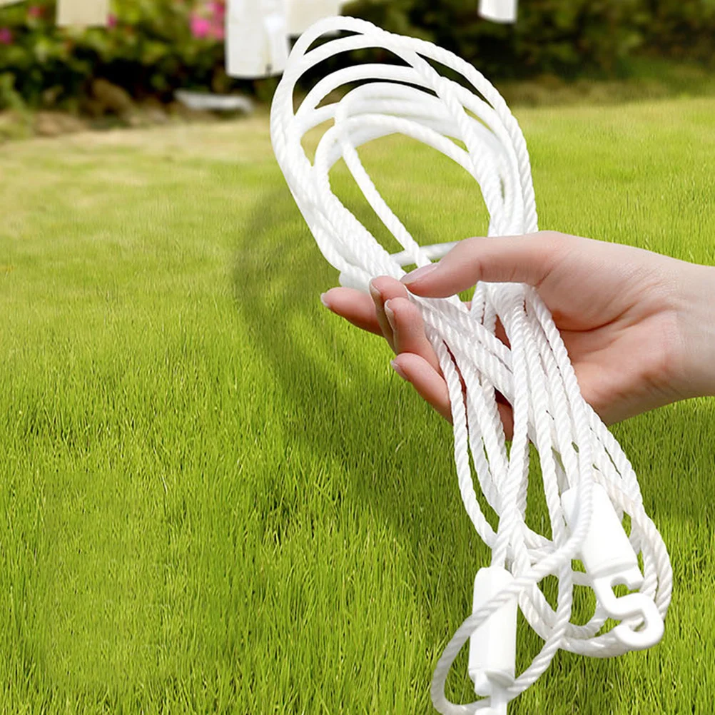 

Windproof Anti-Skid Clothesline Outdoor Rope Pe Clothes Hanging Rope for Travel Camping Picnic Home Use