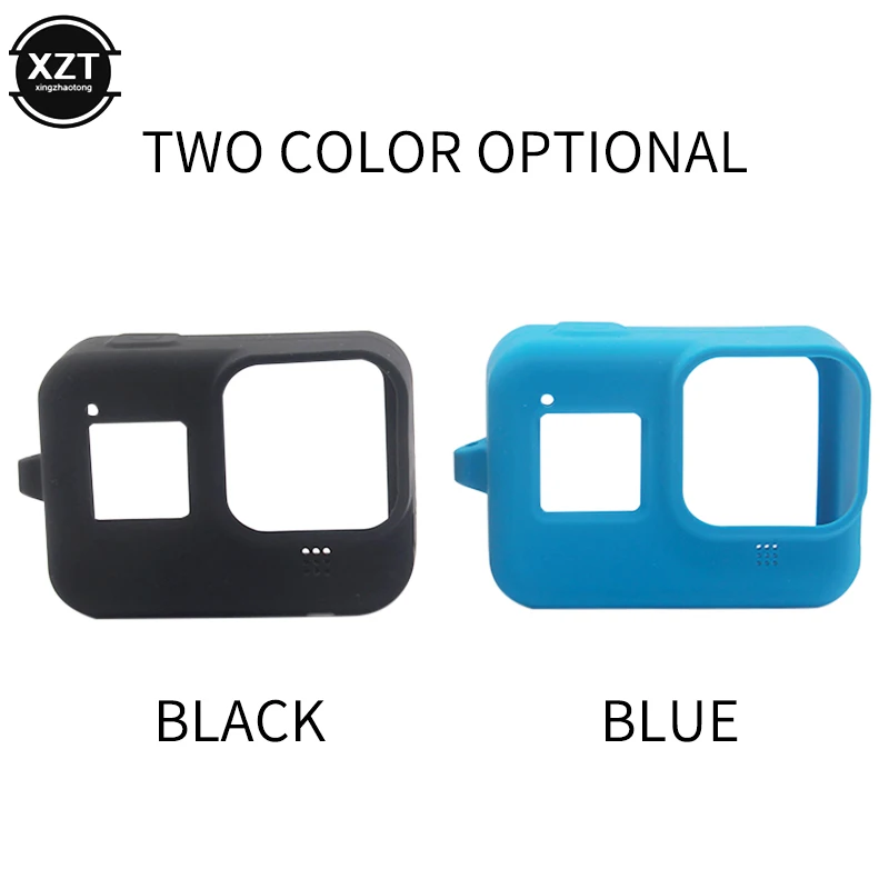 Soft Silicone Body Case For Gopro Hero 8 Dust-proof Drop-proof Protective Full Cover Action Camera Accessories