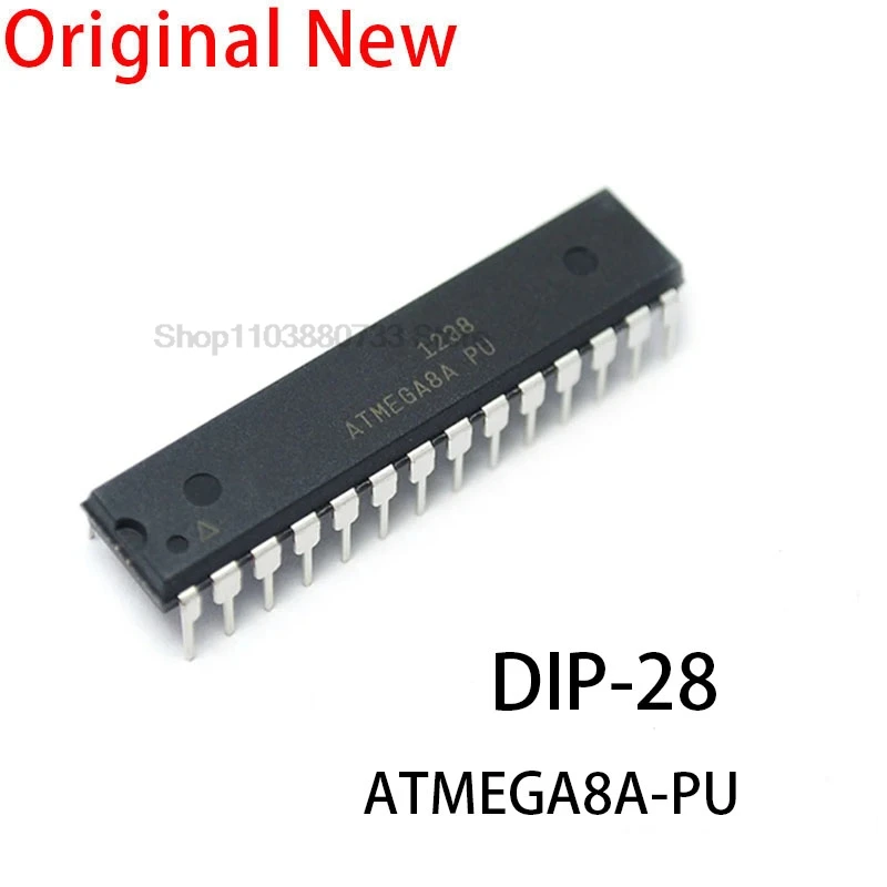 Imagem -02 - Flash Programável Novo e Original no Sistema Atmega8a pu u Dip28 Atmega8a-u Atmega8a-pu 8-bit com 8k Bytes 10 Pcs