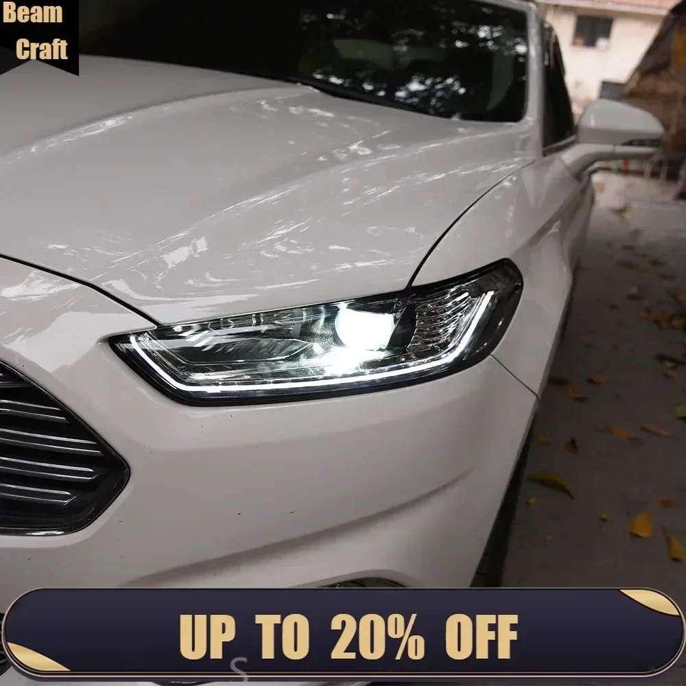 

Upgraded Car Front Lamps for Ford Mondeo Fusion 2013-2016 Led Auto Headlights Assembly High Configure Projector Lens Accessories