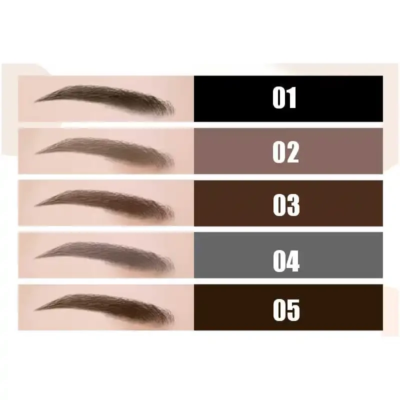 New Eye Brow Tint Cosmetics Naturalna, długotrwała farba do brwi Wodoodporna czarna brązowa kredka do brwi Kosmetyki do makijażu