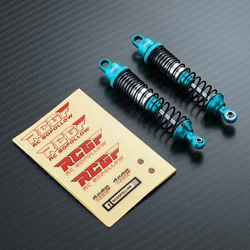 2pcs 1/10 Front Rear Shock Absorber Aluminum Alloy Wear-resistant Rc Front Rear Shock Absorber For XTE XBE RC Car Part view 3