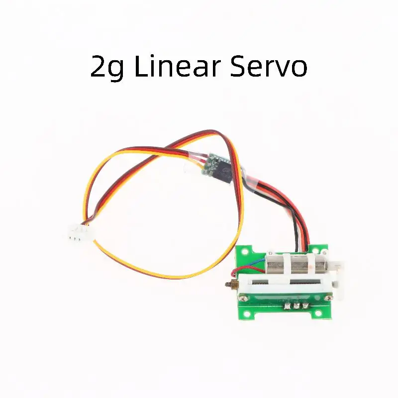 2g Mini Linear Servo With/Without Bearing, Horizon Hobby Alternative For 15-40g RC Airplane & Fixed Wing Models