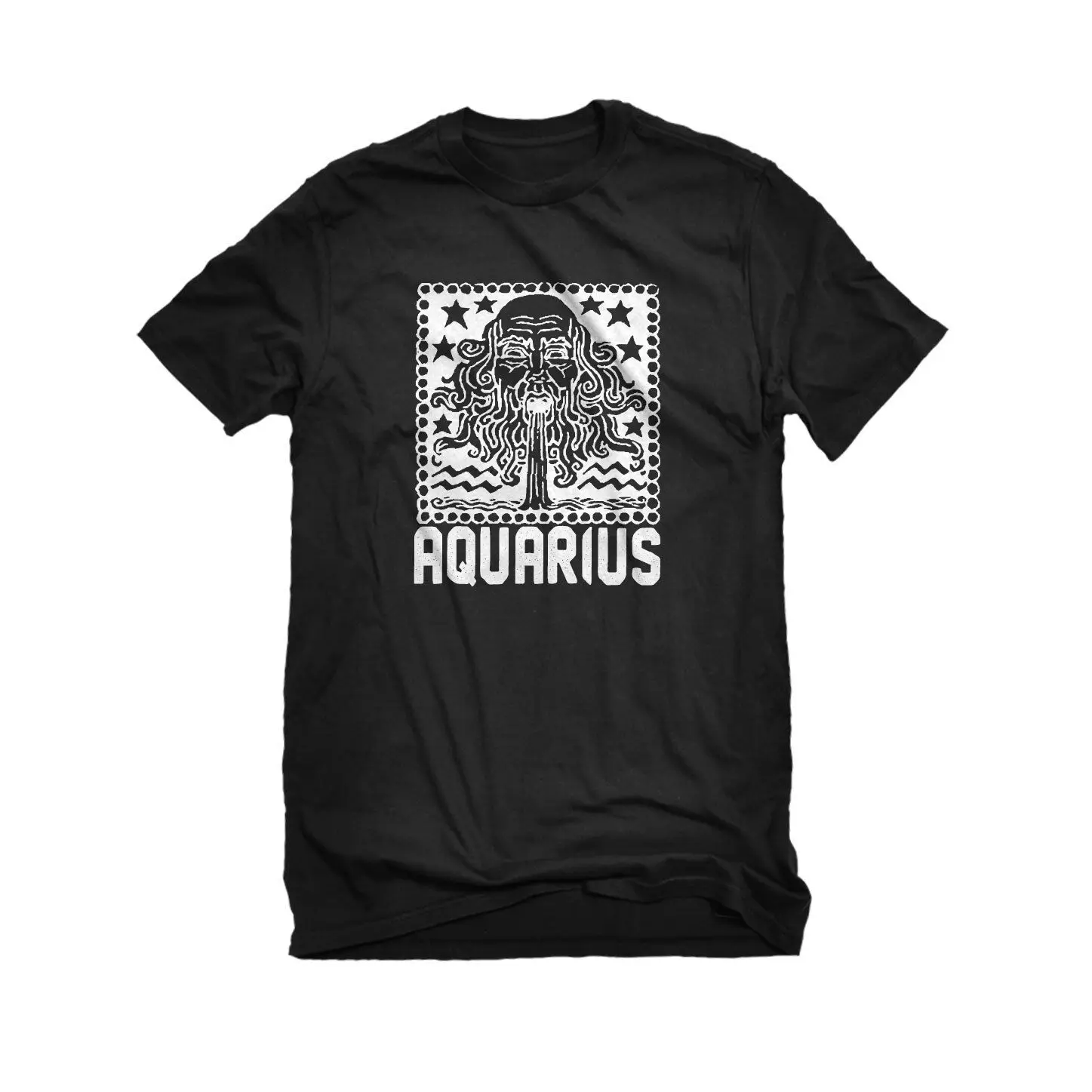 

Mens Aquarius Zodiac Astrology Mens T-shirt #3250