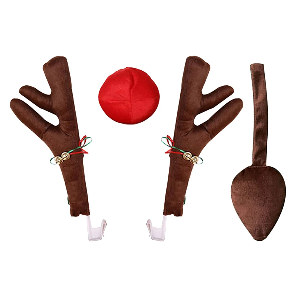 

Car Christmas Decoration for Ear Xmas Deer Horn Supplies Decors Party Adornment