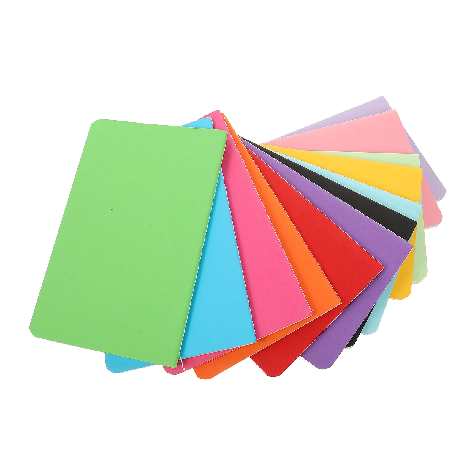 

12 Pcs Color Notebooks Smooth Daily Notebook Paper Lightweight Home Office School Travel Daily Planner Writing Book