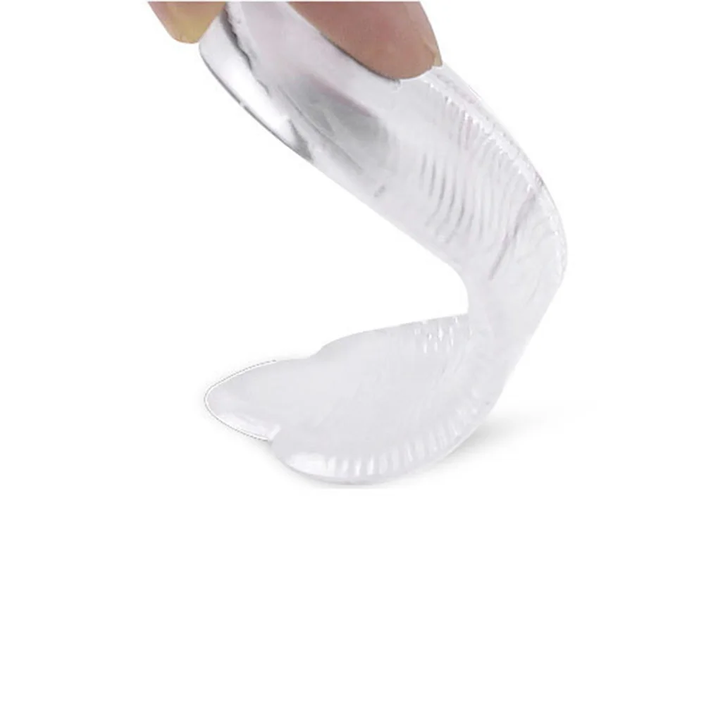 

5 Pairs Gel Heel Pads Shockproof Odorless Soft Material Prevent Scratching Alleviate Pressure High Heels Comfort Walking Dancing