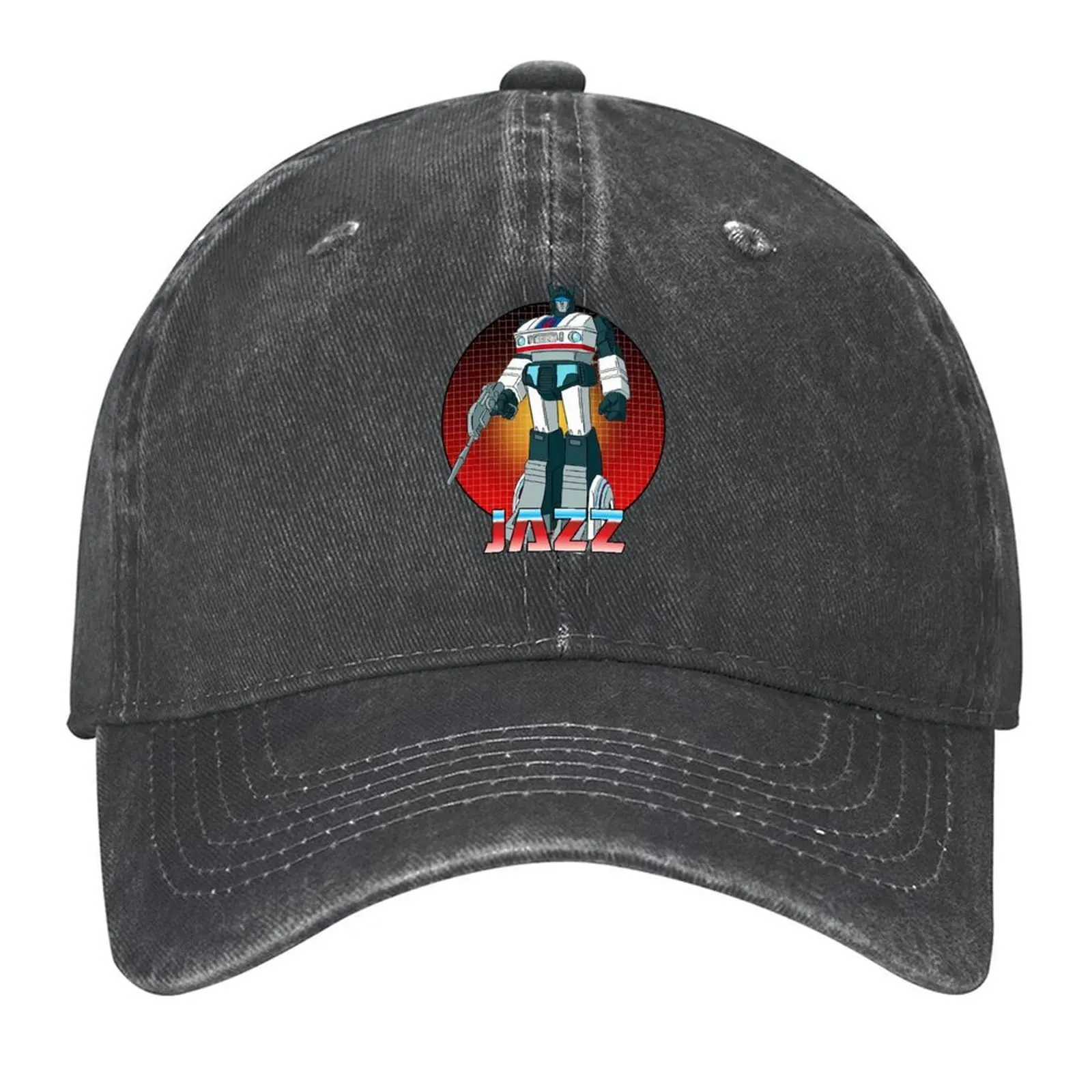 

Jazz Autobot Transformer G1 Baseball Cap Hat Luxury Brand Funny hats Custom Cap Ball Cap Women Caps Men's