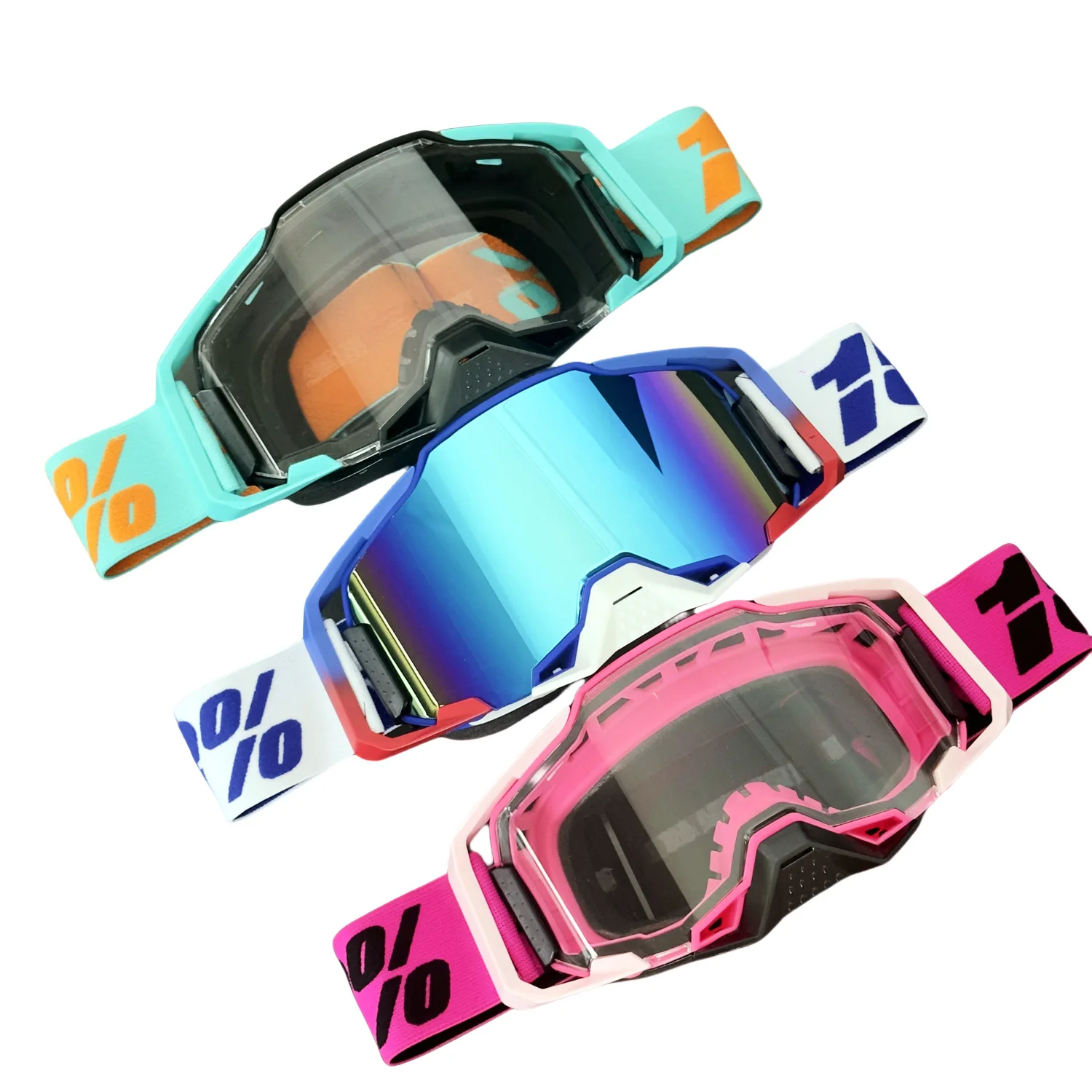 100% Spot Outdoor Protective Cycling Motorcycle Goggles Quick Release Sandstorm Windscreen Sunglasses for Cross-Country Riding