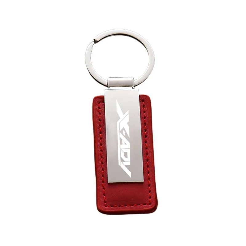 Custom Motorcycle Leather Keychain Decoration Accessory Fit For Honda HONDA X ADV XADV X-ADV 750 300 Anti-lost Key Chain