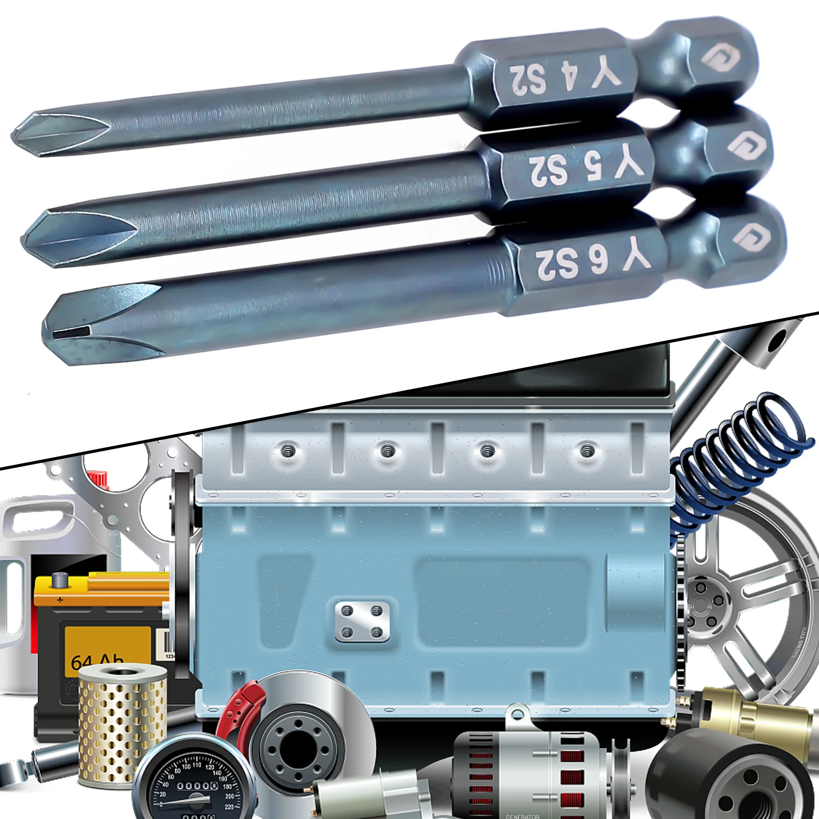 65Mm 1/4 Inch Hex S…