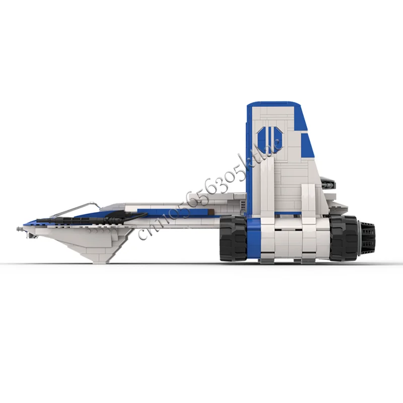 1444-teiliges Space Series Aerial Armored Dropship Technisches Modellbau DIY-Blöcke Montagespielzeug für Kinder Beliebtes Festival-Geschenk