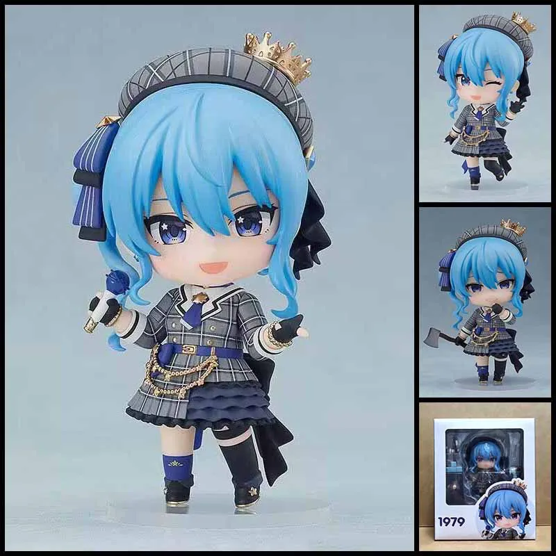 

Коллекционная фигурка Chibi Seven Guards 1979 Xingjie Comet с подвижными сменными лицами, настольное украшение, реплика