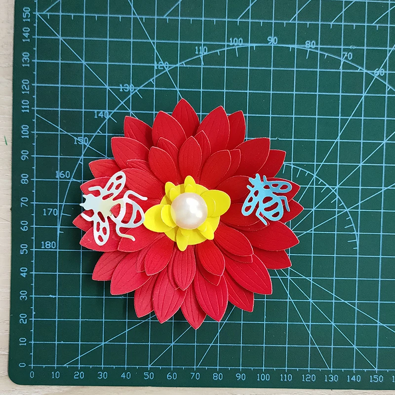 New Flower metal cutting die Flowers mould scrapbook decoration embossed photo album decoration card making DIY handicrafts