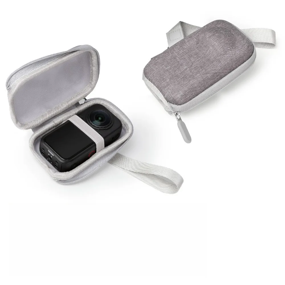 Portable Drop-Proof Hard Shell Case Lightweight Water Resistant Storage Bag For Insta360 X6 Action Camera Gear view 2