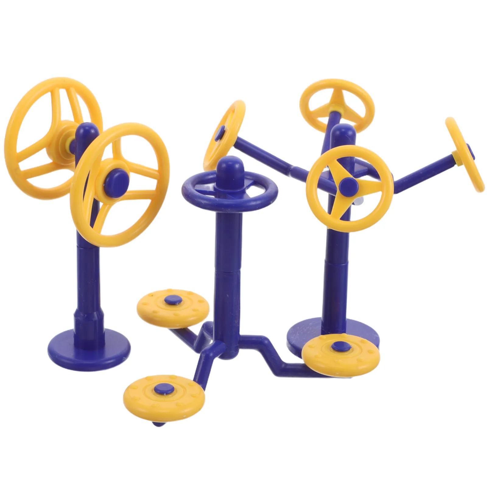 Miniature Twisting Machine Dollhouse Gym Decor – Realistic Tiny Sports Exercise Playset for Kids