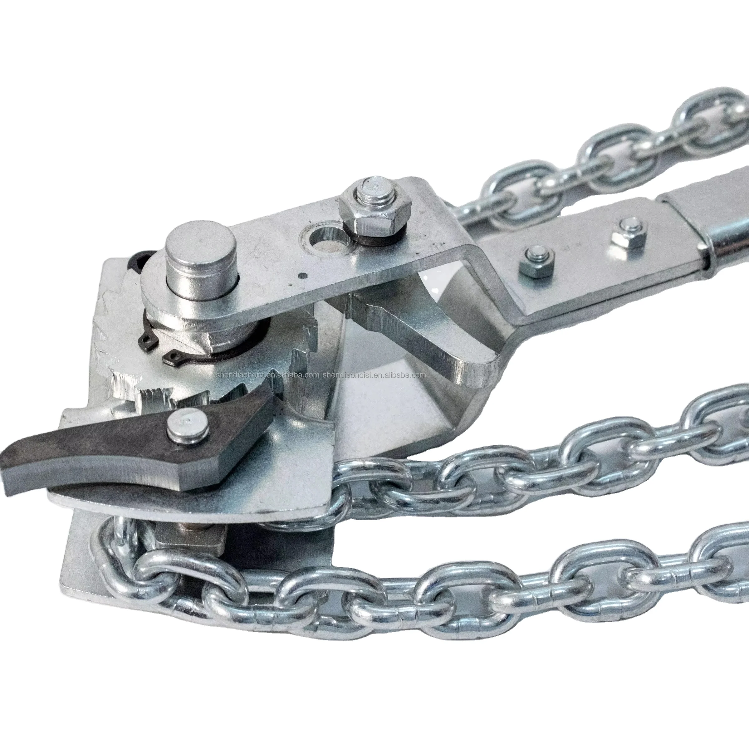 High Strength Alloy Steel Chain Pulling Grip Hand Pulling Ratchet Wire Rope Cable Puller Force Bearing Tool Clamp