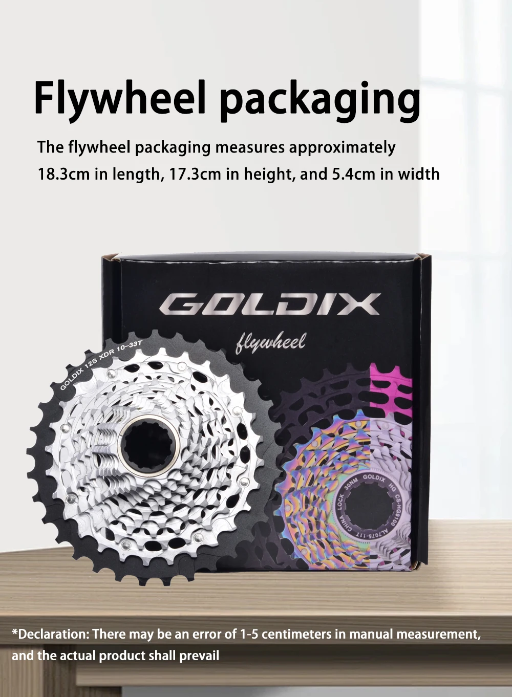 GOLDIX XDR 12 スピードカセット 28T 33T 36T 超軽量 K7 カセット 12V