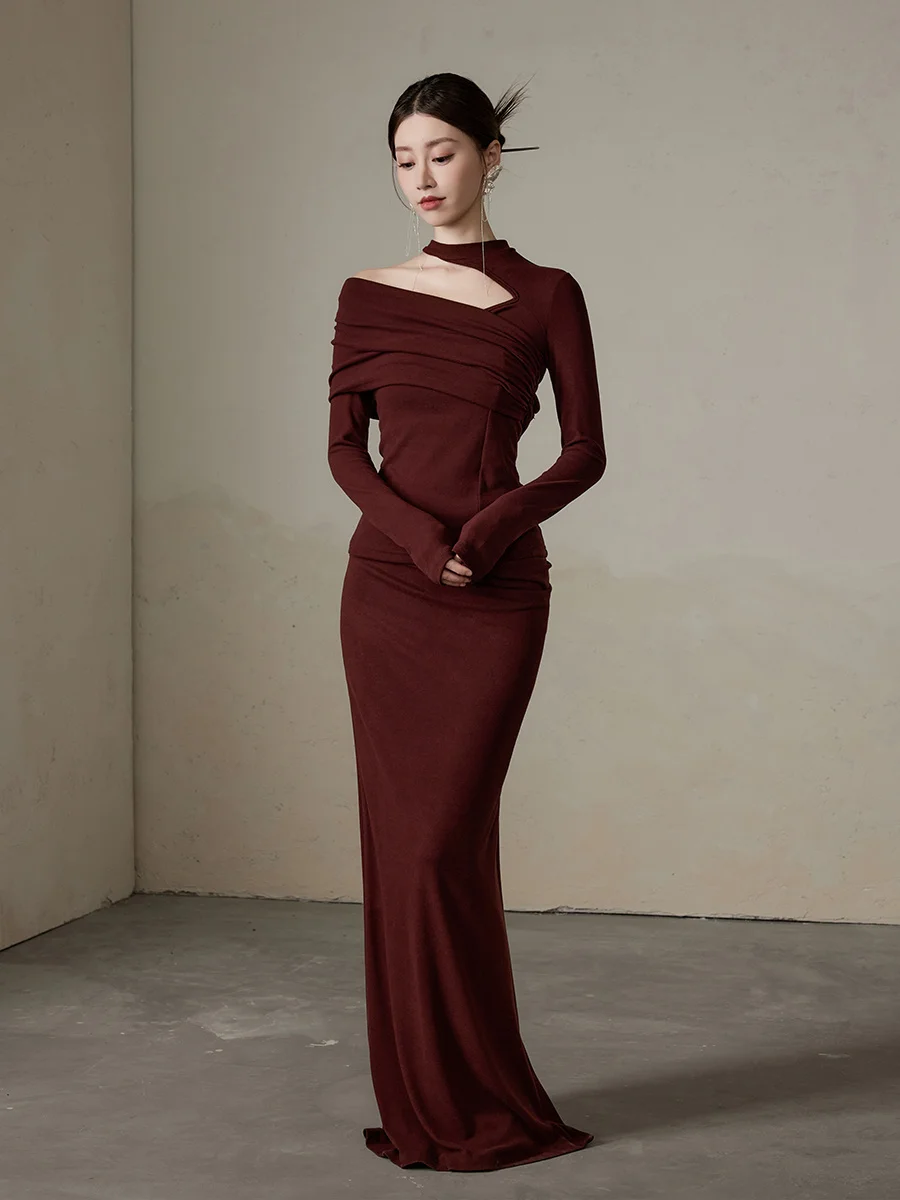 

Комплект ONMOON: облегающий топ и юбка для весны/лета, сексуальный дизайн Neline, элегантный и соблазнительный облегающий комплект с юбкой.