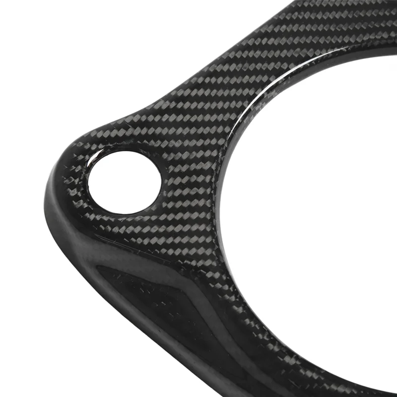 

B28C-Car Gear Panel Bezel Trim Gear Panel Trim Carbon Fiber Gear Shifter Panel Cover For Nissan 370Z Z34 Automatic 2009-2020
