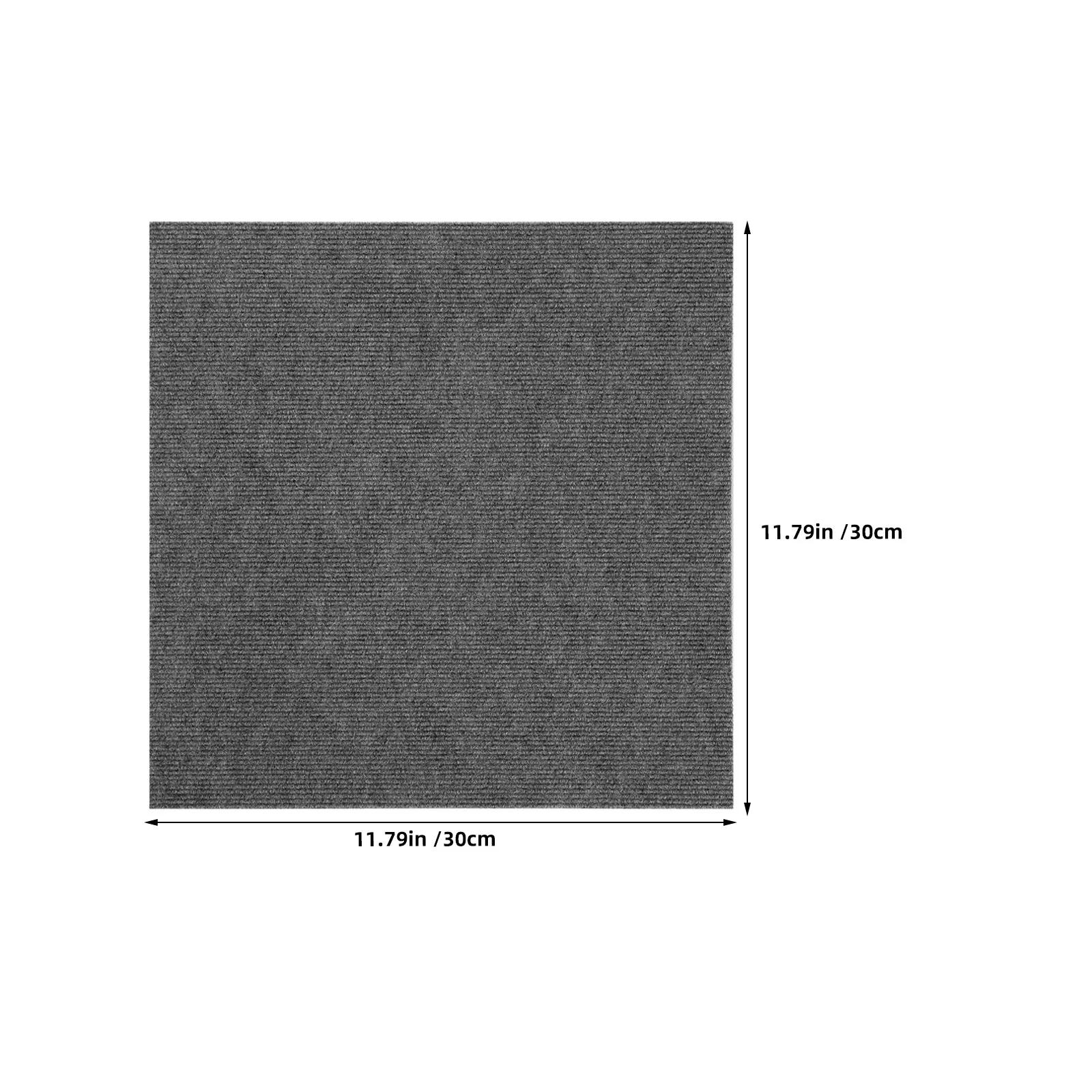 10Pcs Self Adhesive Fire Retardant Carpet Tiles Heavy Duty Peel Stick Floor Covering Tiles Soft Padding Noise Reducing Office