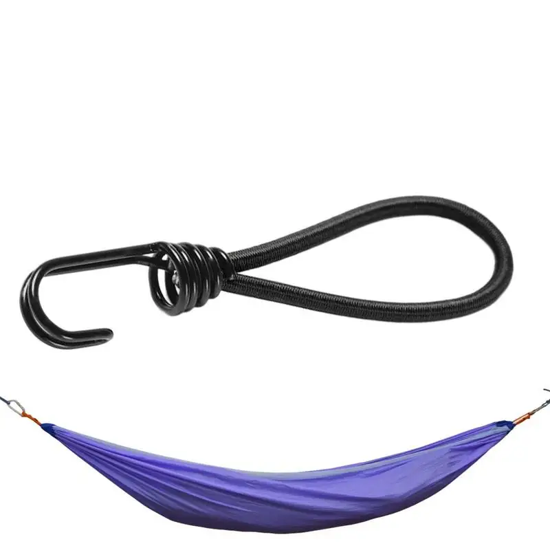 Elastic Bungee Cord Small Elastic Camping Tent Bungee Straps Portable Bungee Cords For Camping Travel Outdoor Tarp Rope For