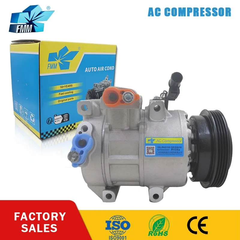 

FMM 6SBU16 DV13 AC Compressor for Kia Rio 97701-1G010 97701-1G000 977011G000 977011G010 977012F030 1127024600 2K1010106