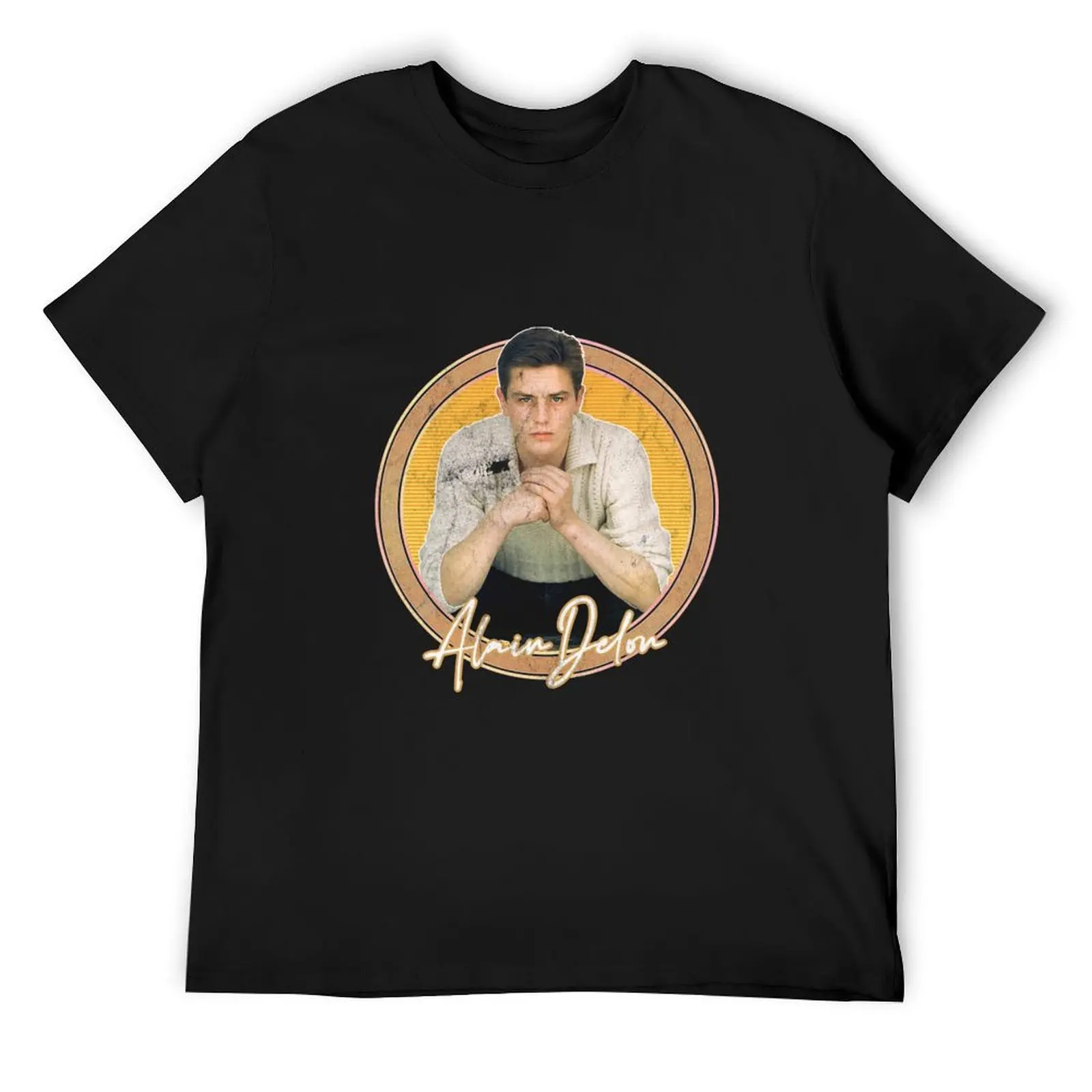 

Alain Delon T-Shirt quick-drying customs design your own valentines clothes vintage anime shirt men t shirt