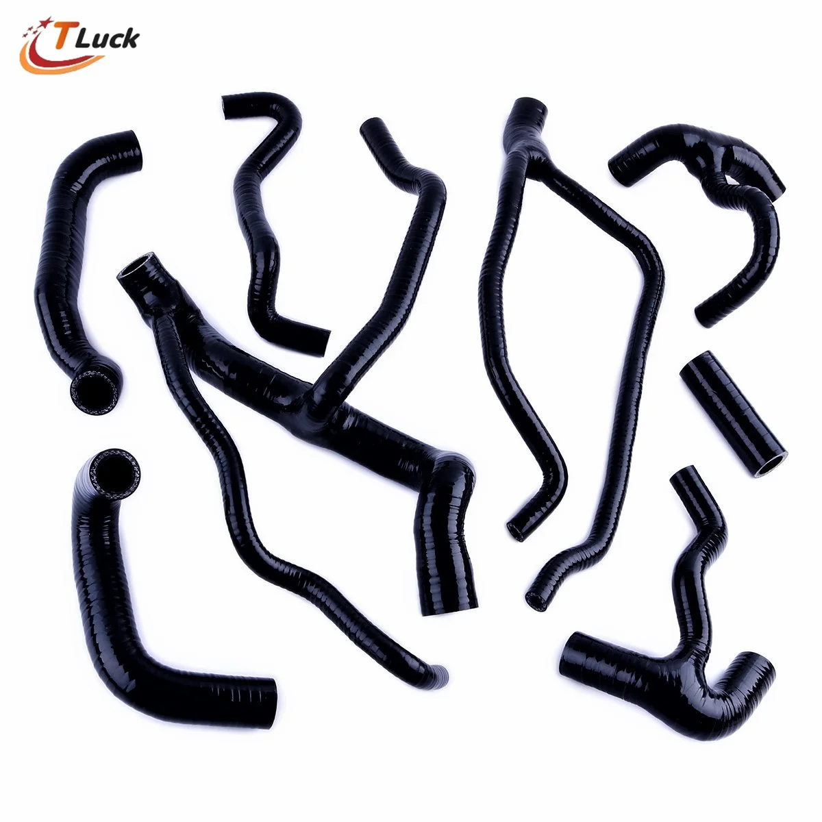 8PCS For 2009-2015 Ducati Streetfighter S 848 1098 Silicone Radiator Water Coolant Tube Hose Kit