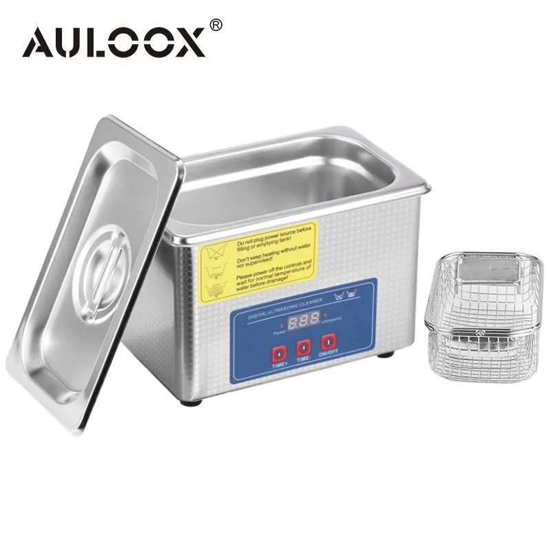 

800ml Industrial Digital Ultrasonic Cleaner 110V 220V Portable Sonic Equipment for DPF Engine Parts Washing Machine Bath Tank