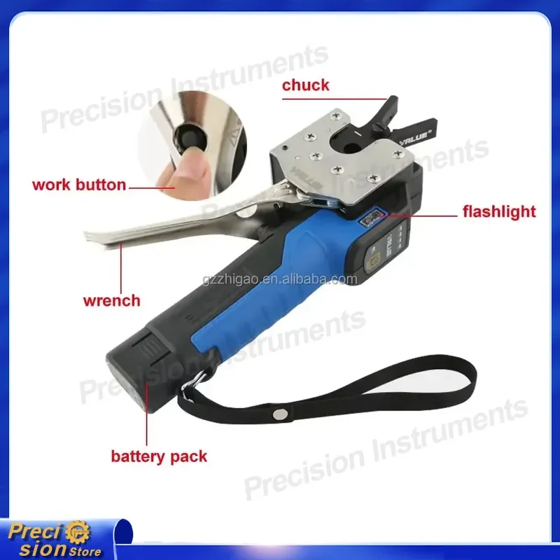 For Heavy Duty Pipe Expander 220V HVAC Copper Tube Flaring Tool Kit Refrigeration AC Maintenance Auto Parts