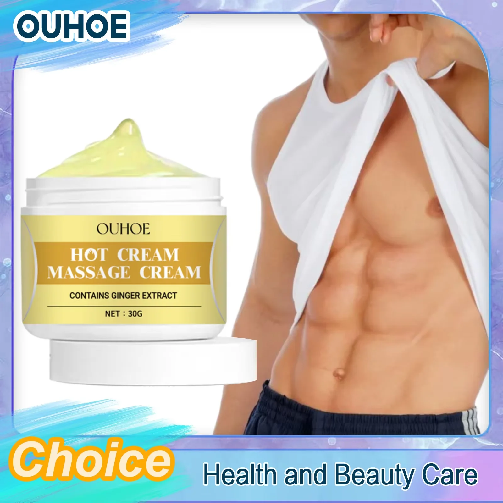 

Weight Loss Cream Ginger Fat Burning Cellulite Removal Slimming Shaping Sculpting Belly Leg Waist Abdomen Massage Hot Body Cream