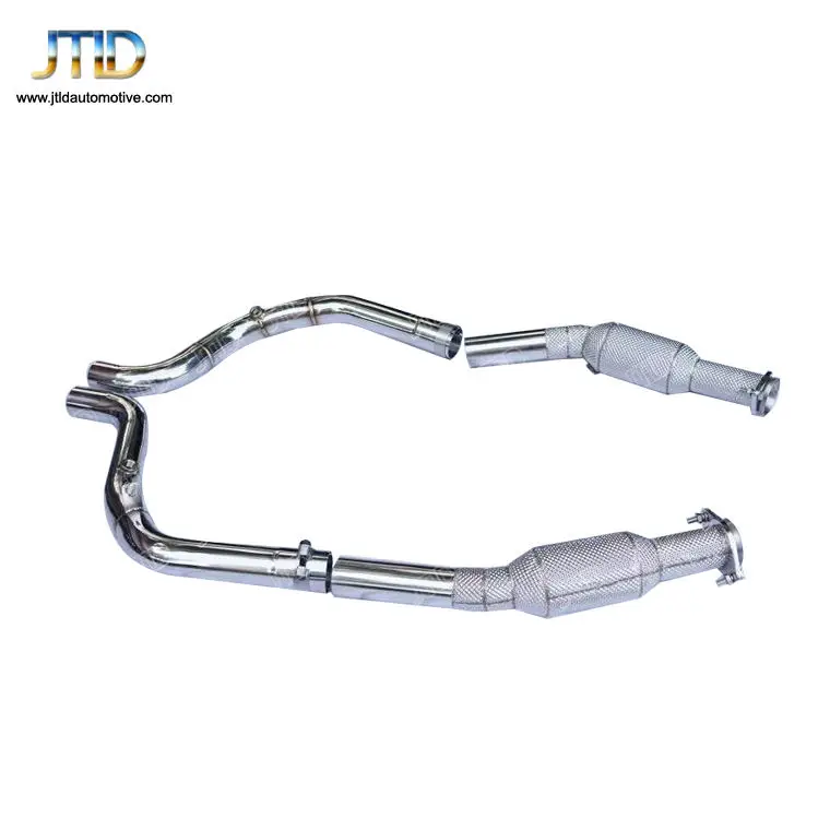 Downpipe For 2014-2023 Land Rover Range Rover Sport, 5.0L Supercharged SS304 Stainless Steel Performance Catless Exhaust System