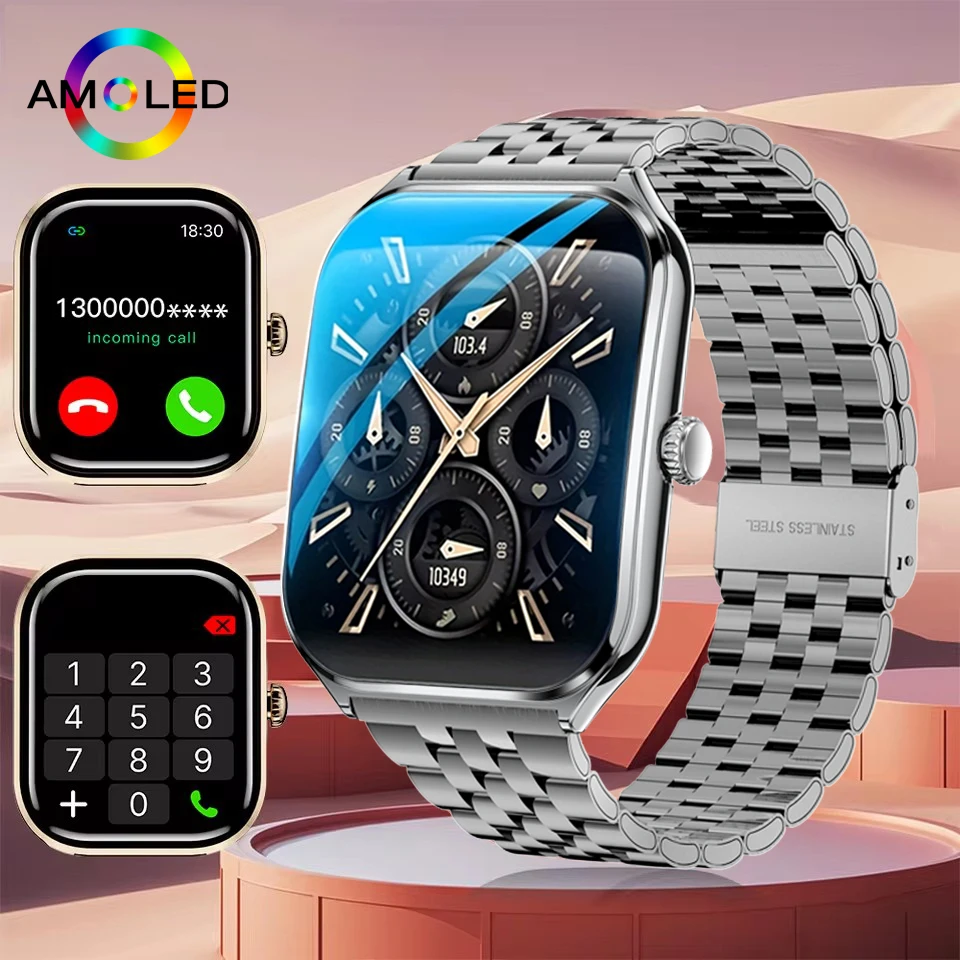 

Новые Bluetooth-смарт-часы с напоминанием о сообщении, 24-часовой мониторинг здоровья, умные часы для мужчин, спортивный фитнес-браслет, подарок для мужчин